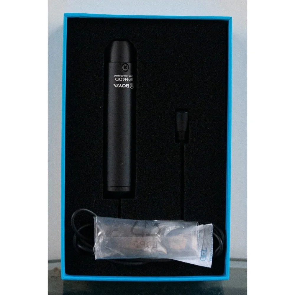 BOYA BY-M40D Omni-directional Lavalier Microphone -‎ Open Box